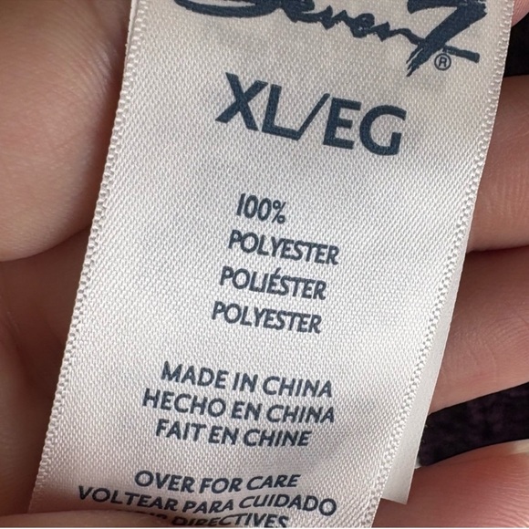 Seven7 Cable Knit Purple Women's Cowl Neck Sweater - Picture 4 of 5